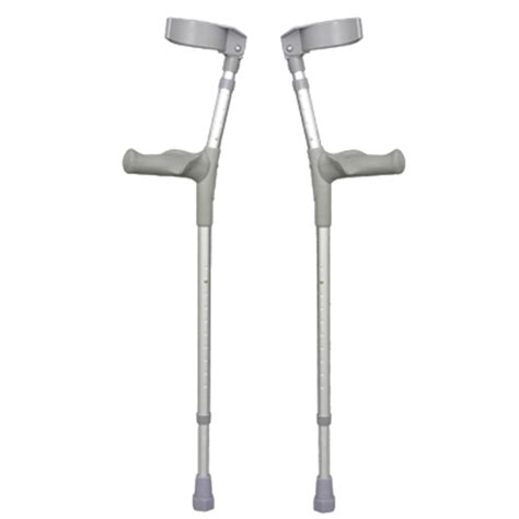 Allied Medical Forearm Crutches Comfy Handle Pair