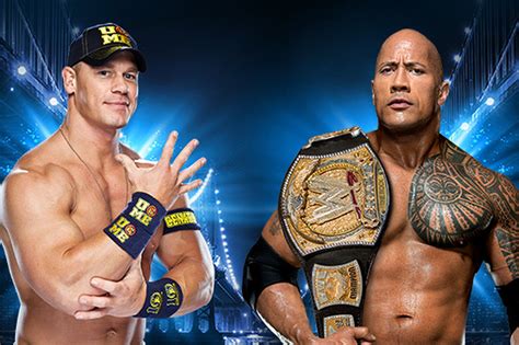 The Rock Vs John Cena Official For Wrestlemania Main Event In New Jersey Cageside Seats