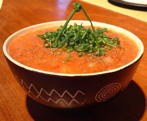 Gazpacho Andal Z Vegetarian Spanish Recipe