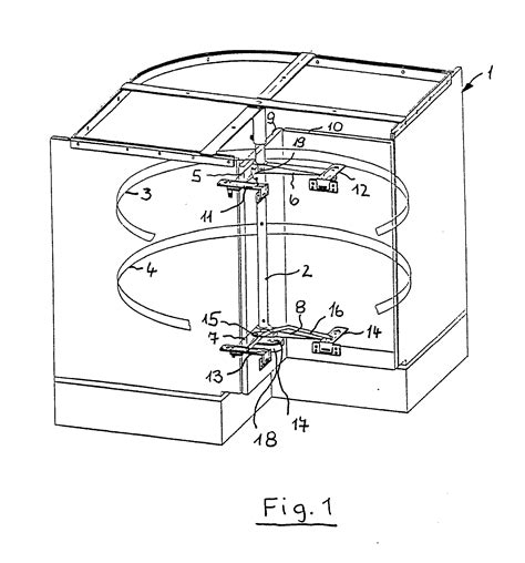 Patent EP0459189A1 - Ferrures pour armoire d'angle, en ... Schubladen selbsteinzug dämpfer zum nachrüsten.