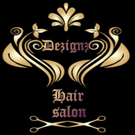 Designz Hair Salon Logo Designed By AHS Graphics Owner Of Salon