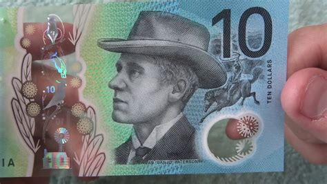 Australia 10 Dollar Note Youtube