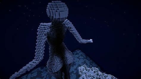Sexy Stone Statue Minecraft Map