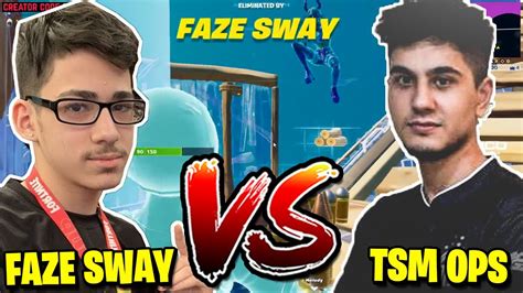 Faze Sway And Derek Fc Vs Tsm Ops And Melody Intense 2v2 Zone Wars Youtube