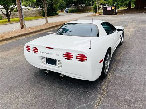 Corvettes For Sale High Mileage 1999 Corvette Frc In Rare Arctic White