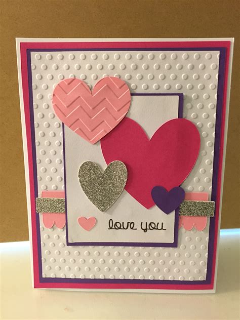 Valentines Day Card Cricut Cuttlebug ~emmakcards~