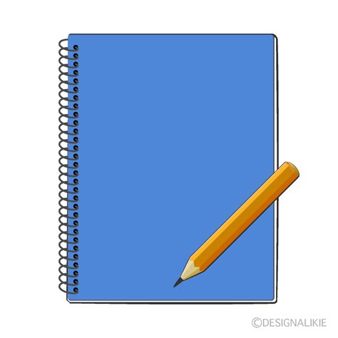 Notebook And Pencil Clip Art Free Png Image｜illustoon