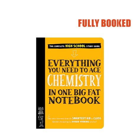 Everything You Need To Ace Chemistry In One Big Fat Notebook Paperback