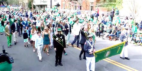2022 Savannah St Patricks Day Parade Route