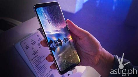 powerful infinity display showcased in samsung galaxy s8 s8 official ph launch astig ph