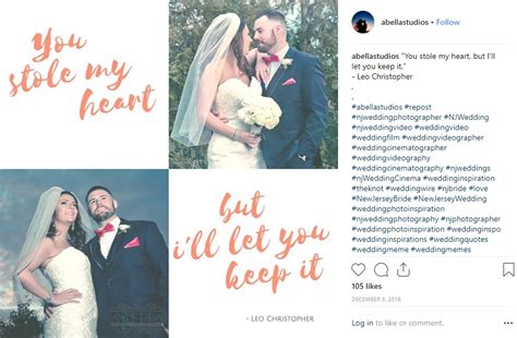 100 Best Wedding Captions for Photos - Instagram Wedding Captions