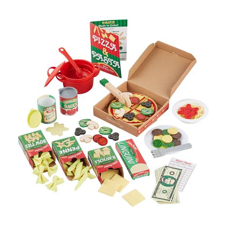 Melissa And Doug Deluxe Pizza And Pasta Play Set Pretend Play Food 92
