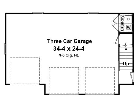 2 units double hung windows arch pocket sliding door double action door interior door bypass sliding door bifold doors accordion door sliding doors door alternate position openings in masonry wall openings in interior. Garage - Plan 4204