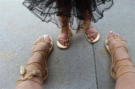 Girls Gladiators Sandals Made From Gold Genuine Leather Lace Etsy Lace Up Sandals Gold