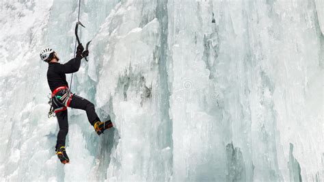 Ice Climber Stock Image Image Of Iceclimber Boots Climbing 72447