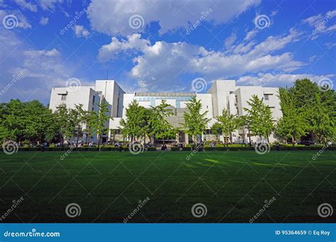The Campus Of Tsinghua University Thu In Beijing China Editorial Stock