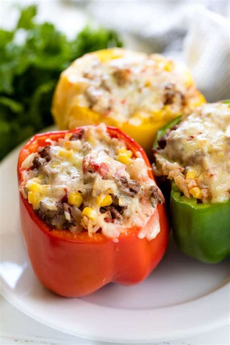 Stuffed Bell Peppers Are A Great Way To Enjoy Summers Favorite Veggie