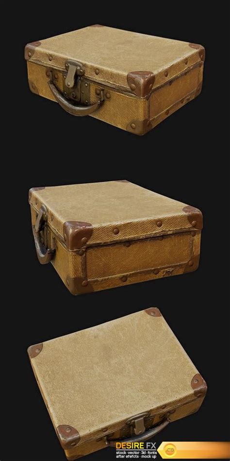 Vintage Suitcase 3d Model All Free 3d Models Library