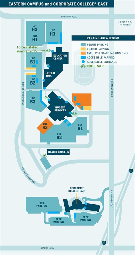 Tri C Metro Campus Map