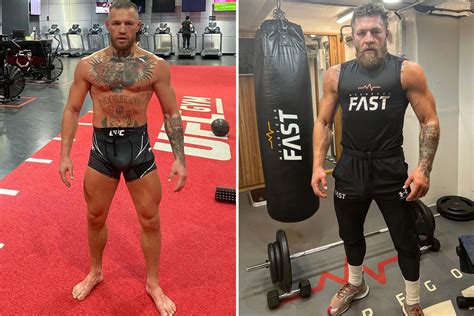 conor mcgregor shows off insane body transformation in gym as ufc star prepares for hollywood