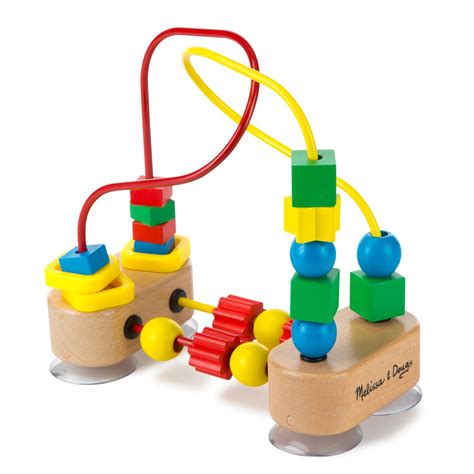 Melissa And Doug First Bead Maze Wooden Educational Toy