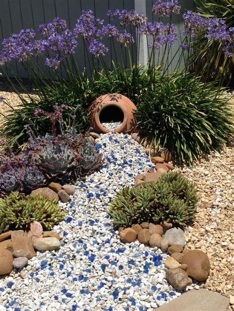 34 Awesome River Rock Landscaping Ideas Magzhouse