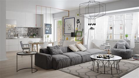 What type of flooring should i put in my living room? Nordic Living Room Interior Design Bring Out a Cheerful ...