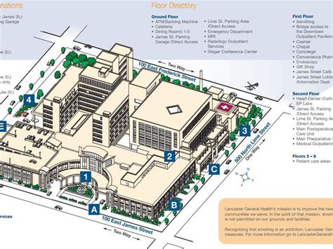 Map Layout Of Skagit Valley Hospital