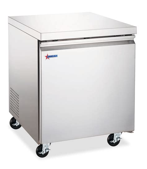 27 Inch Under Counter Freezer With 63 Cu Ft Omcan
