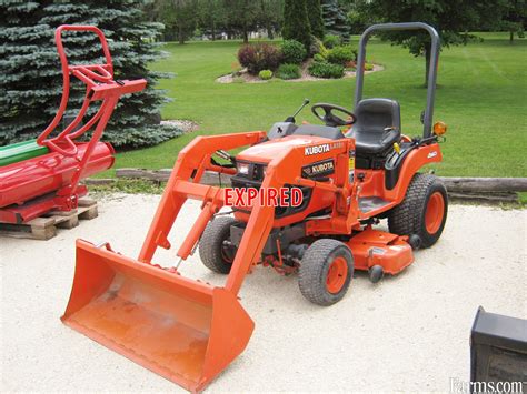 Kubota Bx1500 Loader Tractor With Mower For Sale