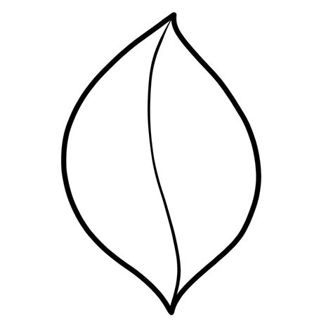 Drawing Leaves Easily Using Simple Shapes Jspcreate Simple Shapes