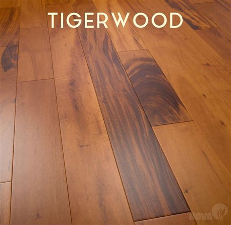 Tigerwood Prefinished Hardwood Floors Offered By Nova Elemental