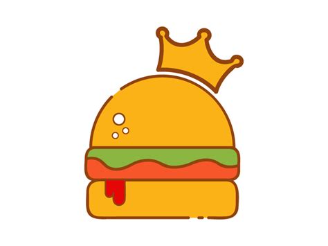 Burger King Illustration By Ihimon07 On Dribbble