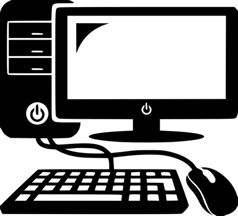 Computer Icon Png Black 397996 Free Icons Library