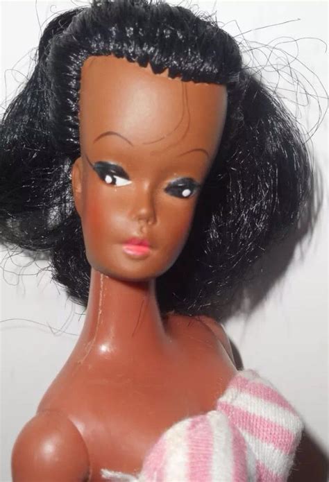Blackdolls Vintage Aaclonedoll Black African American Barbie