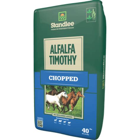 Standlee Hay Company Premium Alfalfa Timothy Forage Chopped 40 Bag