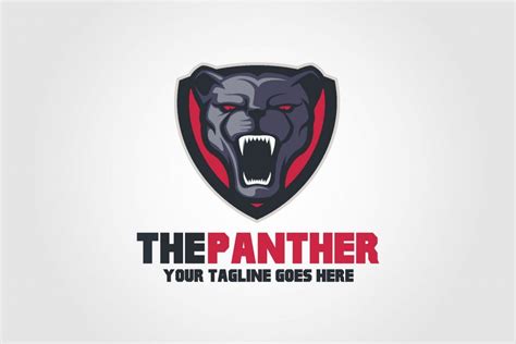 Panther Logo Panther And Shield Deeezy