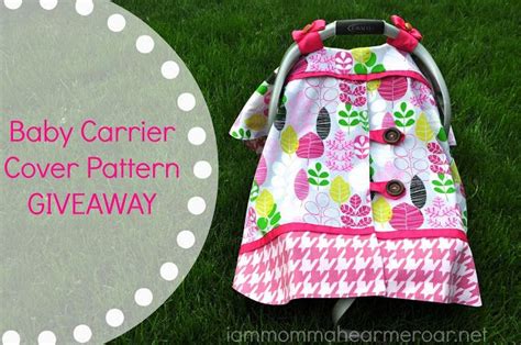 Baby Carriers Coversfree Pattern Definitely Went Girly On The Fabric