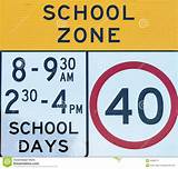 School Zone Times