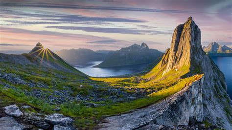 挪威 塞尼亚岛 塞格拉山 山峰 4k壁纸3840x2160 Id113471 高清壁纸网