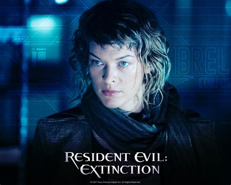 Milla Jovovich Alice In 2007 Resident Evil Extinction Wallpapers