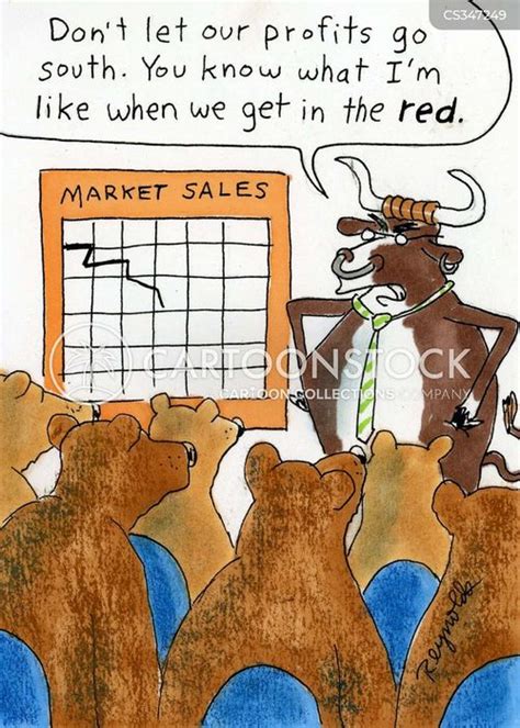 Bull And Bear Market Cartoons And Comics Funny Pictures From Cartoonstock