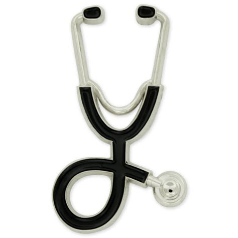 Pinmart Medical Doctor Nurse Stethoscope Enamel Lapel Pin Enamel