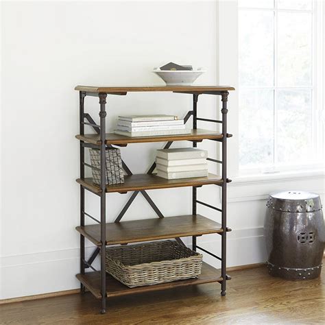 Open bookcase with x back and sides, based on design from ballard catalogue. Toulouse Medium Bookcase | Ballard Designs
