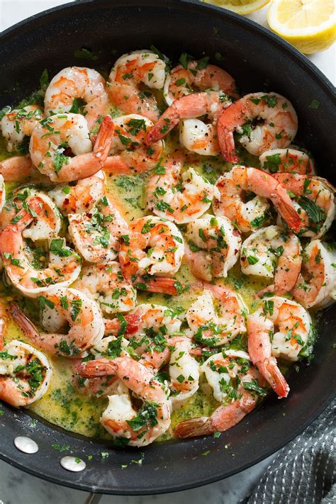 Shrimp Scampi Recipes Shrimp Scampi With Garlic Red Pepper Flakes