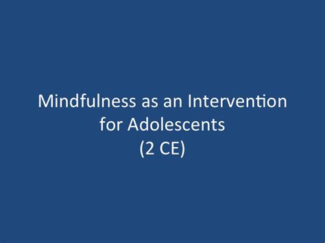 Slide1 Center For Adolescent Studies