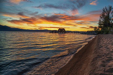 The Boat House Lake Tahoe Photograph By Michael Petrich