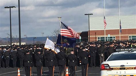 Hundreds Pay Respects To Fallen Pa Trooper
