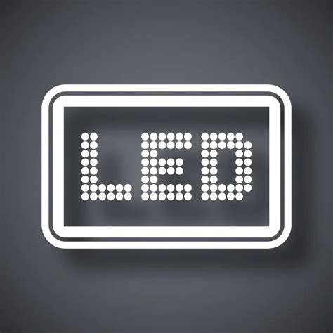 100 000 Led Icon Vector Images Depositphotos