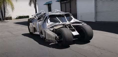 Youtuber Drives Street Legal Batmobile Tumbler From The Dark Knight